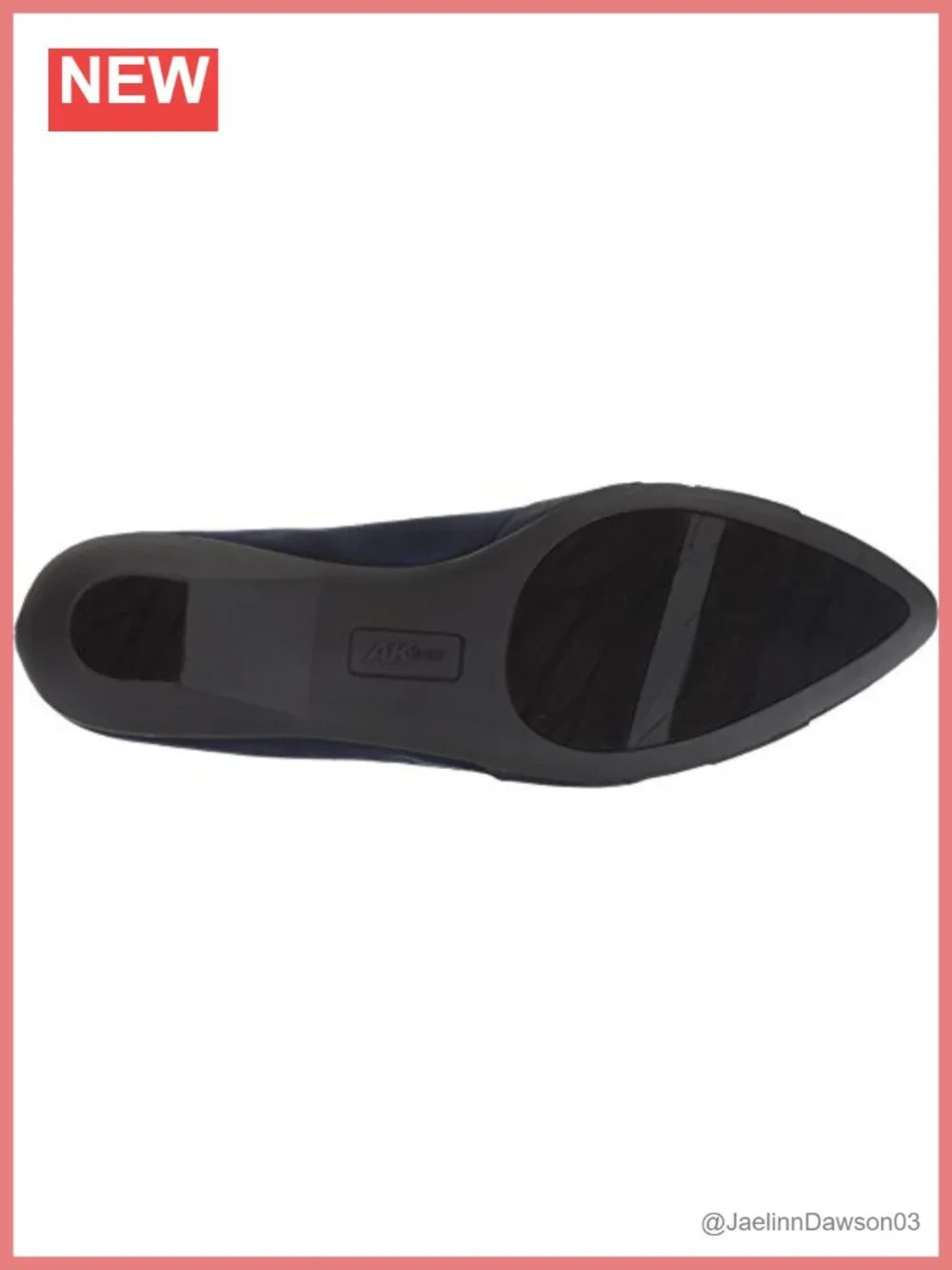 Anne Klein Women's Oalise Ballet Flats with Memory Foam and Rubber Sole